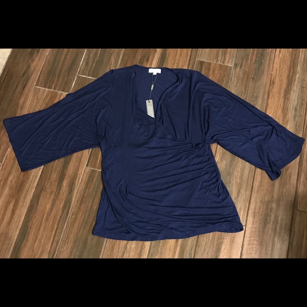 NWT Joseph A. brand women’s 3/4 length sleeveshirt